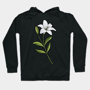 White Lily Hoodie